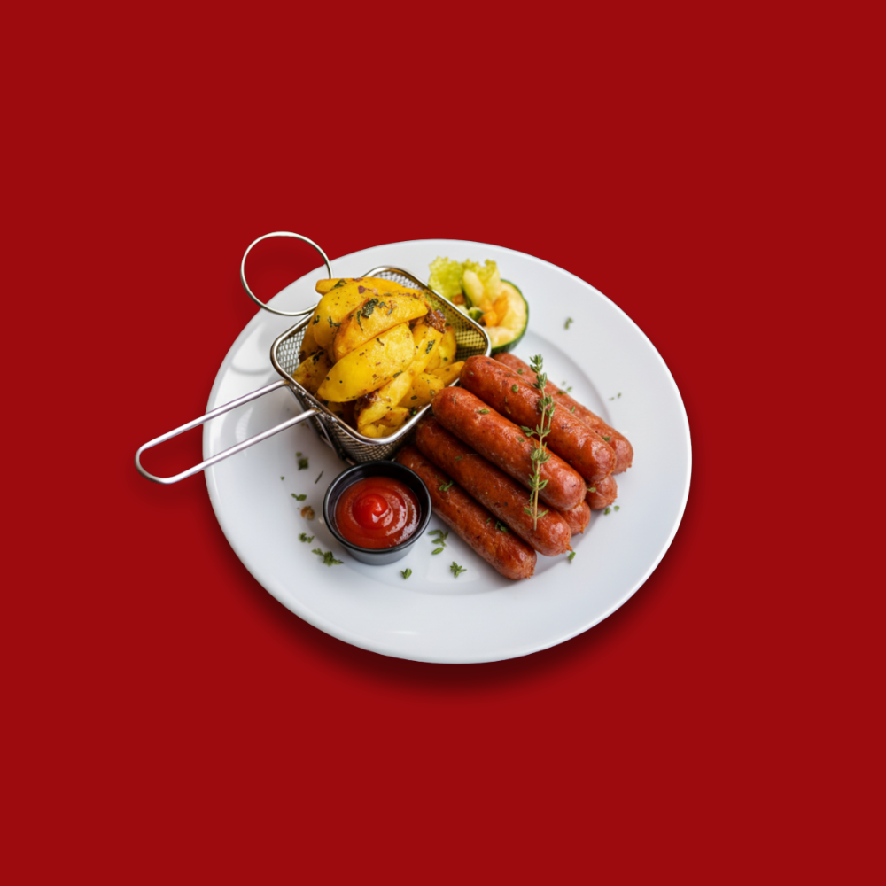 BBQ Chicken Sausages